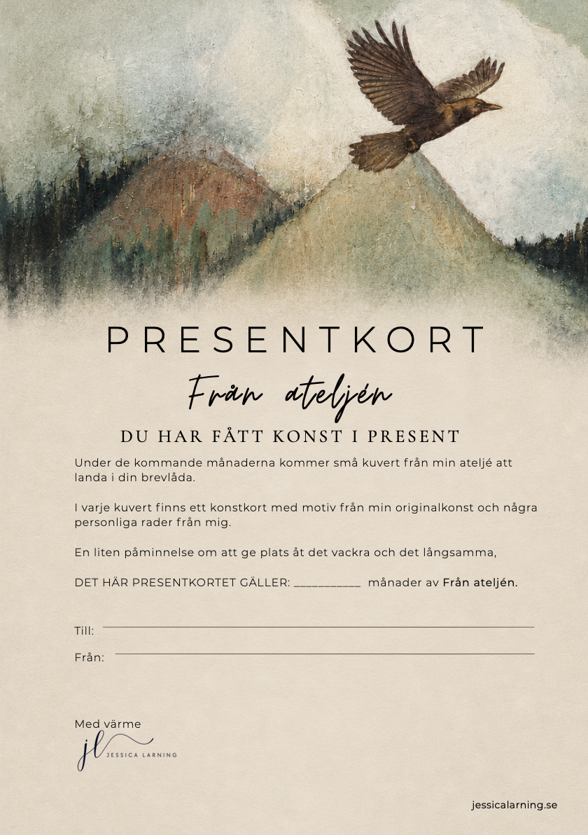 Presentkort för Från ateljén